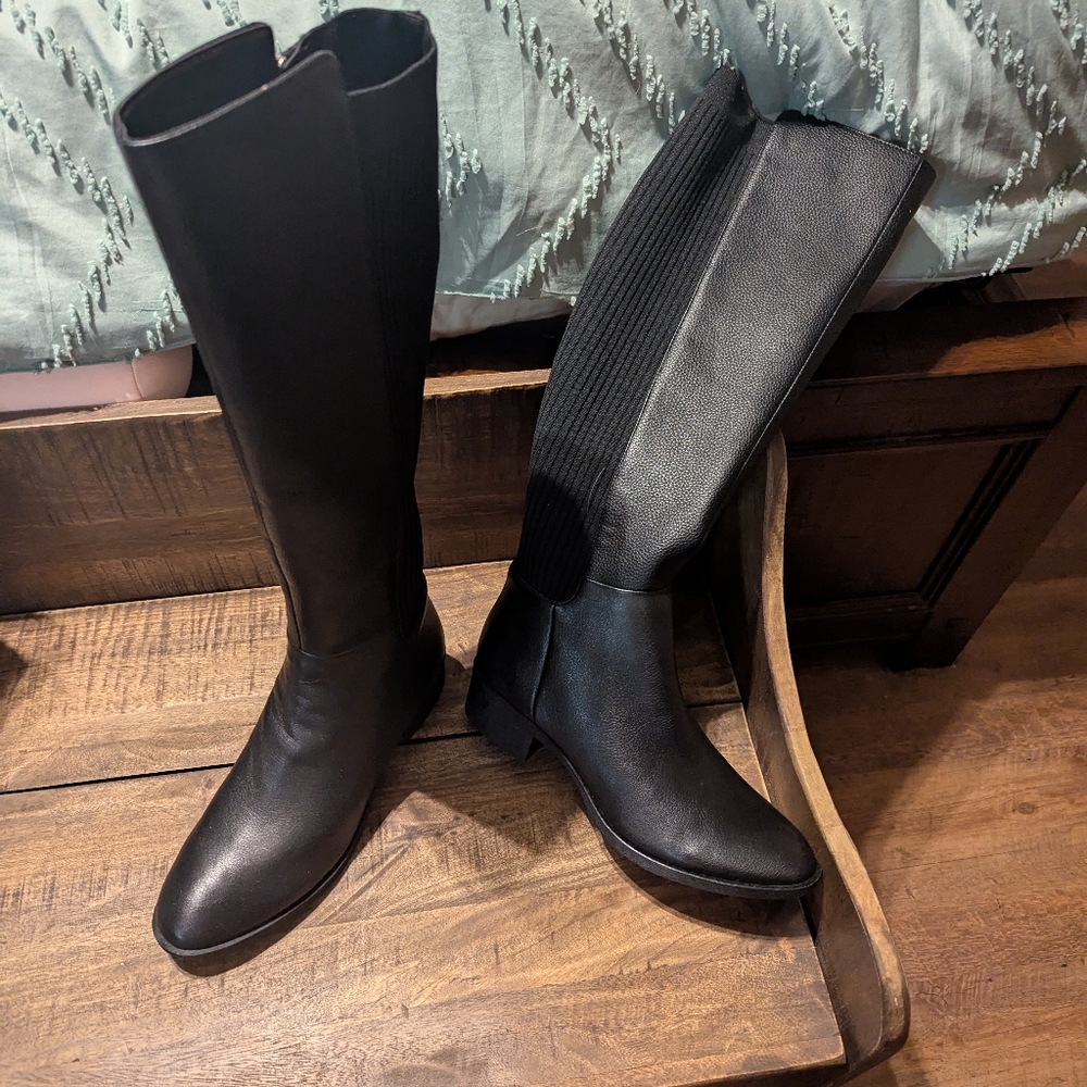 Kenneth Cole tall riding boots - Picture 2 of 7